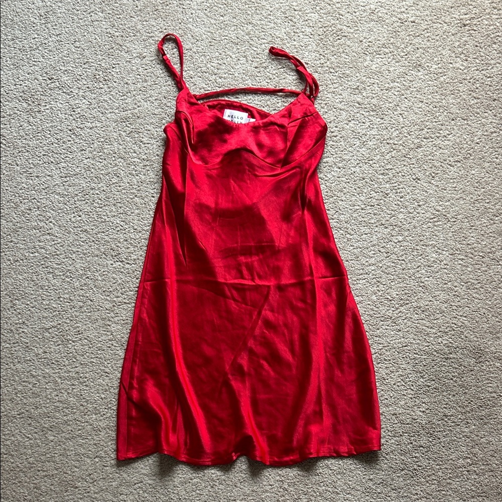 Hello Molly Red Mini Dress